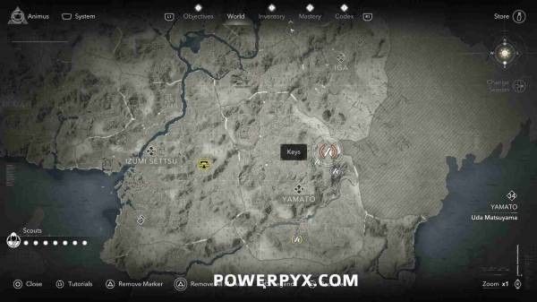 刺客信条影钥匙位置大全 全部秘钥收集攻略一览）