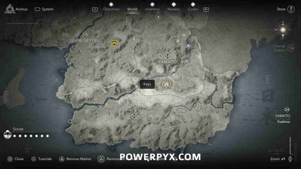 刺客信条影钥匙位置大全 全部秘钥收集攻略一览）