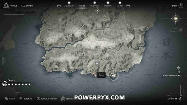 刺客信条影钥匙位置大全 全部秘钥收集攻略一览）