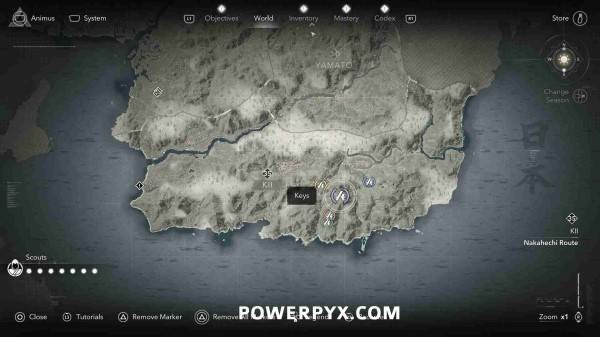 刺客信条影钥匙位置大全 全部秘钥收集攻略一览）