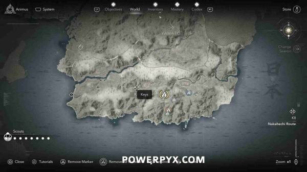 刺客信条影钥匙位置大全 全部秘钥收集攻略一览）