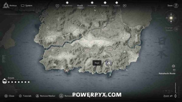 刺客信条影钥匙位置大全 全部秘钥收集攻略一览）