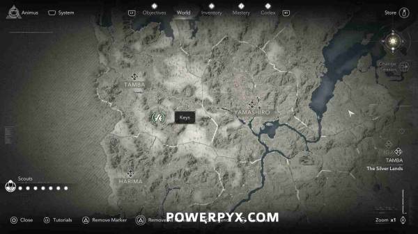 刺客信条影钥匙位置大全 全部秘钥收集攻略一览）