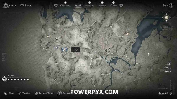 刺客信条影钥匙位置大全 全部秘钥收集攻略一览）