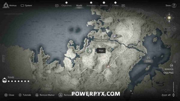 刺客信条影钥匙位置大全 全部秘钥收集攻略一览）