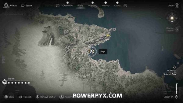 刺客信条影钥匙位置大全 全部秘钥收集攻略一览）