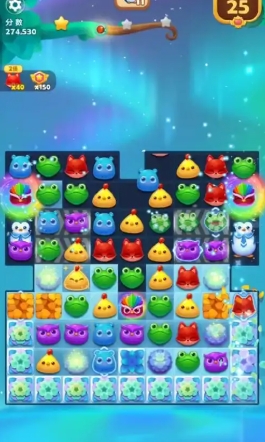 开心消消乐隐藏关738关怎么过