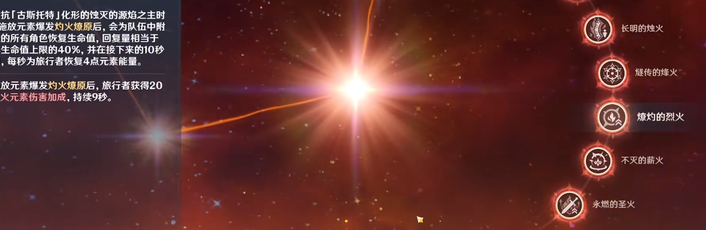 原神火主命之座有哪些