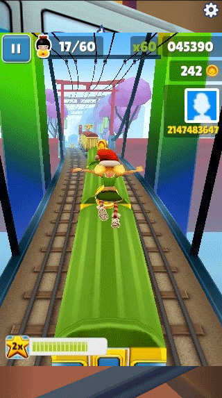 地铁跑酷牛津版无限金币无限钥匙版截图11