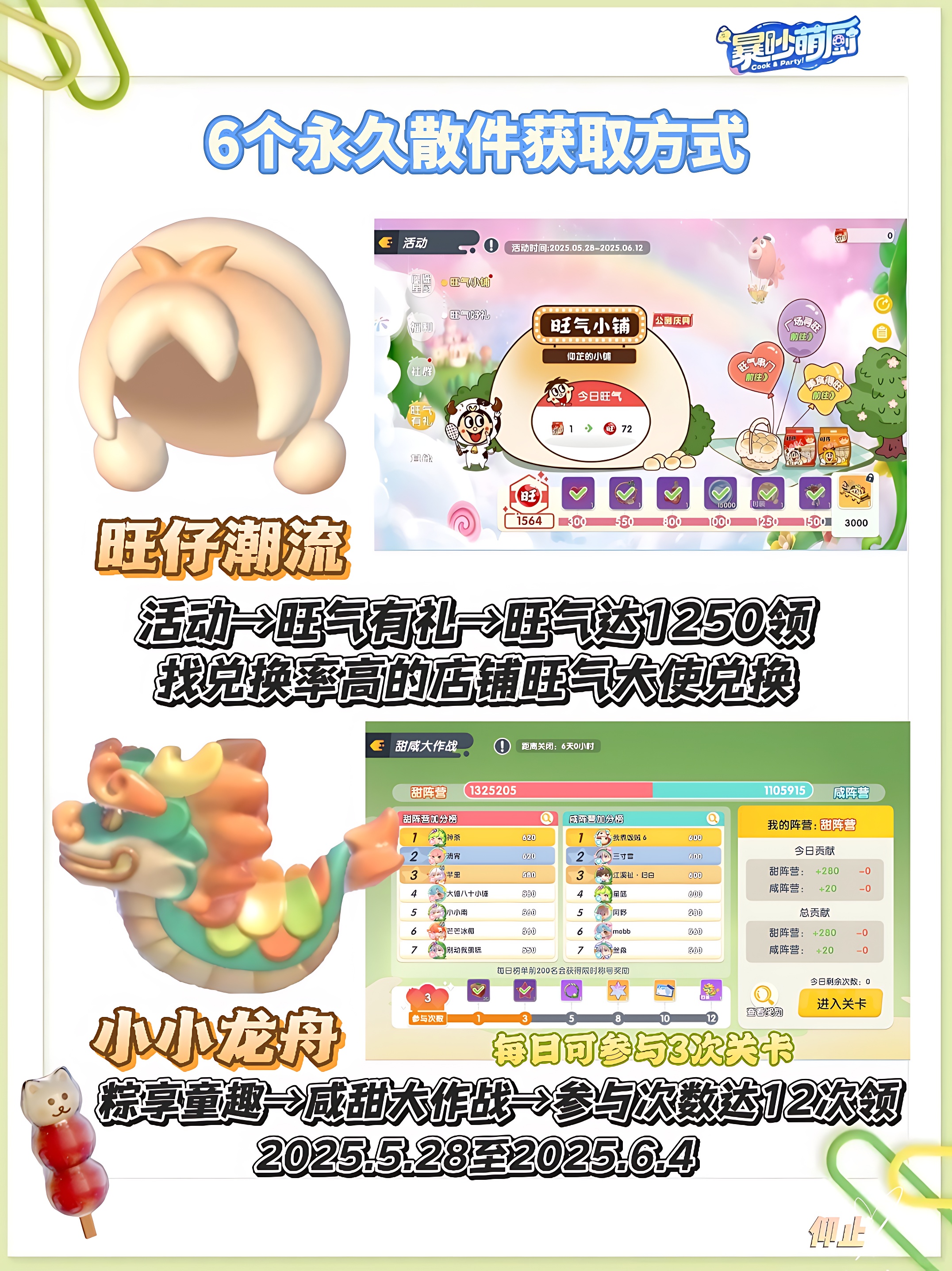 暴吵萌厨零氪版时装获得攻略一览（暴吵萌厨零氪版如何获得时装）