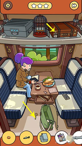 寻找隐藏物品猫头鹰列车攻略图片4