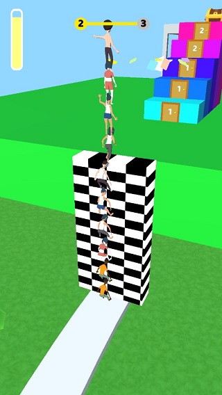 跑人梯游戏玩法图片2