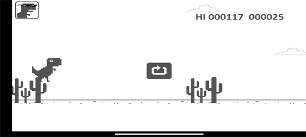 谷歌小恐龙手机版截图