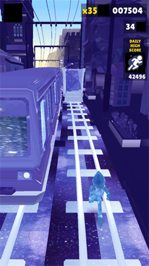 地铁跑酷water8.0版本宣传图