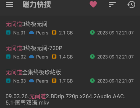 磁力快搜软件清爽版