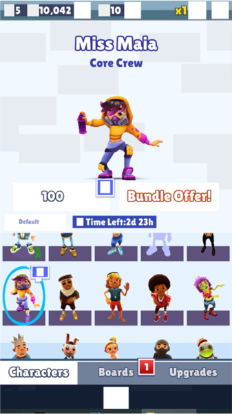 地铁跑酷竹子10.0版图片1