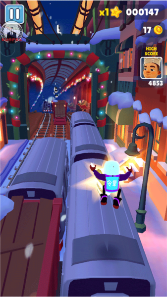 地铁跑酷黑色精灵小黑定制版图片2