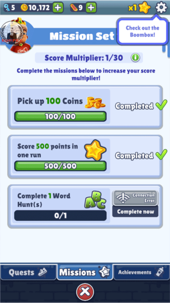 地铁跑酷黑色精灵小黑定制版图片6