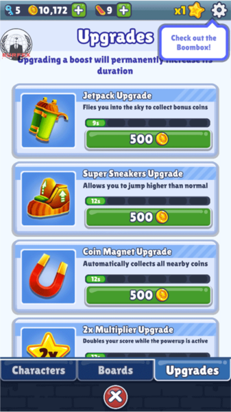 地铁跑酷黑色精灵小黑定制版图片7