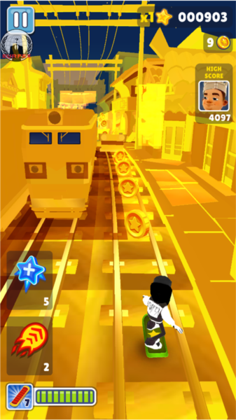 地铁跑酷黄金洛阳定制版本图片5