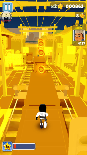 地铁跑酷黄金洛阳定制版本图片3