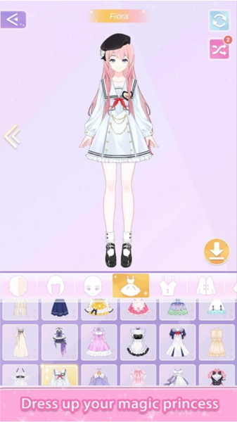 魔法公主的换装日记图片1