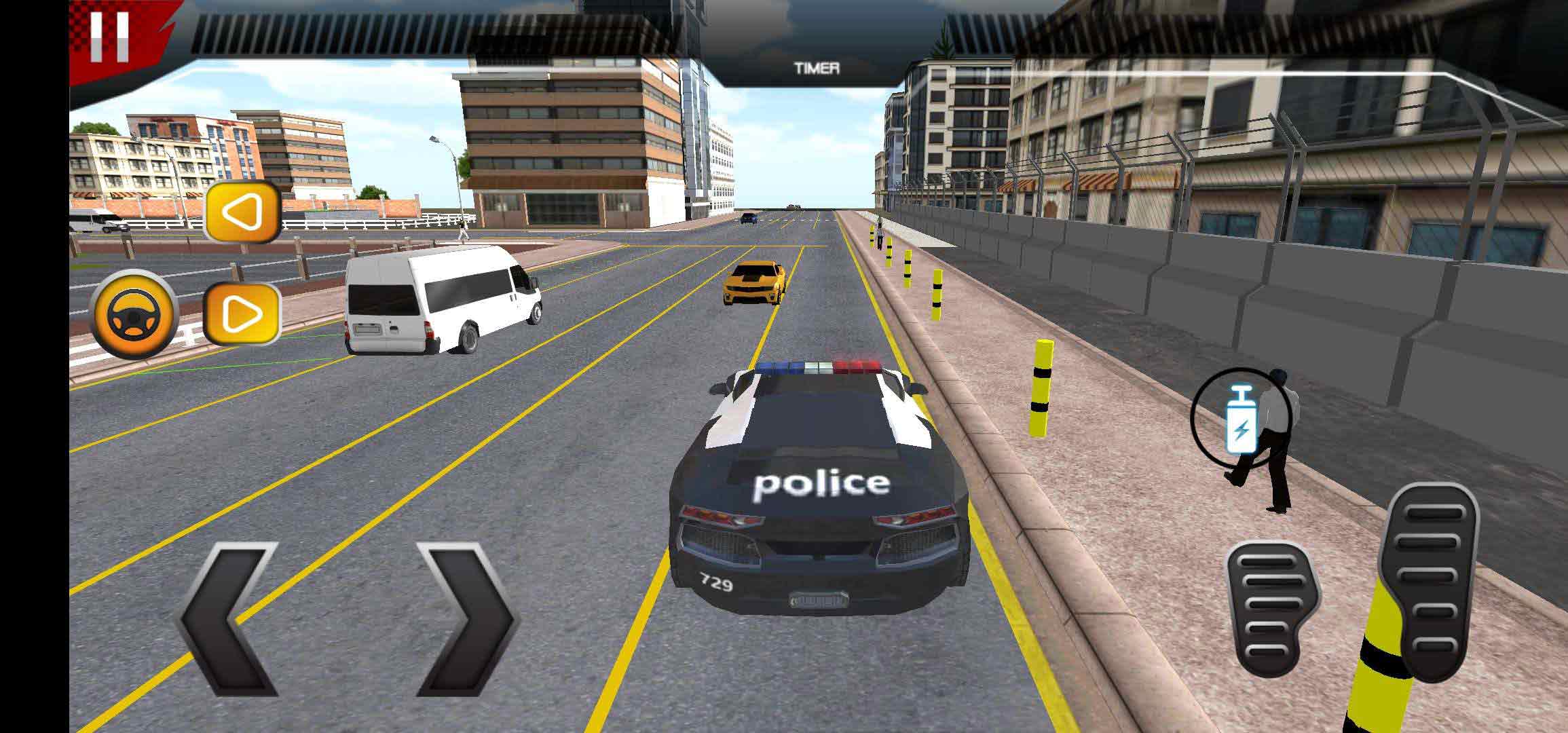 警车停车场解锁全部关卡版